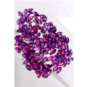 โรโดไลต์การ์เนตธรรมชาติ 1717 ชิ้น ขนาด 4x3 มม. 5x3 มม. 6x4 มม. รูปไข่ 2 มม. 2.5 มม. 3 มม. ทรงกลม 6x3 8x4 มม. ทรงมาร์คีส์ น้ำหนัก 375 กะรัต จำนวน 1 ล็อต ราคา 263 ดอลลาร์สหรัฐ - Product Image 5