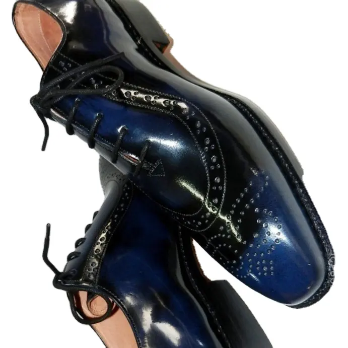 Zapatos de cuero para oficina, calzado Formal de alta calidad, estilo moderno, producto novedoso, 2021