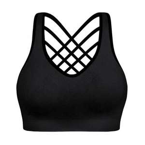 Conjunto de Sujetador Deportivo Floral de Tallas Grandes con Tirantes en Y, Transpirable, Ecológico e Impermeable para Fitness Femenino - Product Image 3