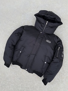 Down Coats Hooded Puffer <b>Jacket</b> Men Winter Coat <b>Thick</b> Polyester Filling Fur Hooded Zipper Closure Casual Style Puffer <b>Jackets</b> - Product Image 2