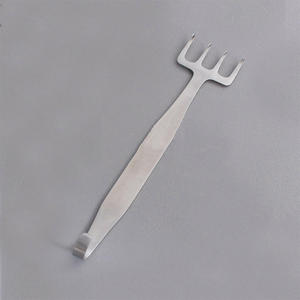 Écarteur chirurgical Ruya Freeman Rake, instrument chirurgical en acier inoxydable, manuel, 4 pointes acérées, 18 cm, 22 mm de large, CE, par Dentavex - Product Image 5
