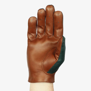 Gants de conduite en cuir respirants pour homme et femme, pour la course, l'hiver et l'été, antidérapants, compatibles écran tactile, à doigts complets - Product Image 5