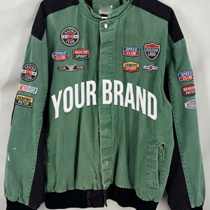 Wholesale Custom Design Color Nascar <b>Jacket</b> Oem logo Embroidery 100%organic Cotton Motorbike <b>Racing</b> Car <b>Jacket</b> Made in Pakistan - Product Image 5
