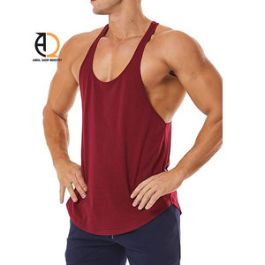 Mens Gym Singlet Stretch Sleeveless Fitness Training Tank - Product Image 2
