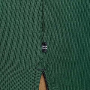 เสื้อโปโลแห้งเร็ว สวมใส่สบาย ระบายอากาศได้ดี ผลิตจากผ้าฝ้ายถัก 100% ราคาขายดีที่สุด คุณภาพเยี่ยม - Product Image 4