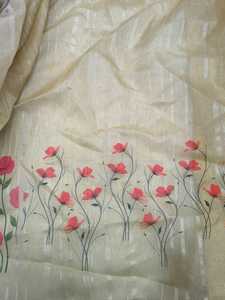 Tissu en soie imprimé numérique de qualité supérieure pour des saris élégants de créateurs, des lehengas ethniques traditionnels, des kurtis modernes, 65 gsm - Product Image 4