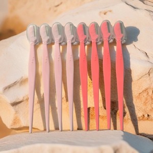 Modern Stainless Steel Eyebrow Tweezers Set Pointed Tip Slanted Design Durable Grooming <b>Tool</b> for Precise <b>Hair</b> <b>Removal</b> - Product Image 5