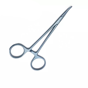 Pince à moustiques personnalisée avec logo doré, en acier inoxydable de haute qualité, vente en gros, porte-aiguille hémostatique, emballage optimal, meilleure pince à moustiques - Product Image 2