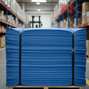 Bâche en toile plastique bleue de qualité supérieure, résistante et imperméable, pour usage industriel, commercial et applications de jardinage - Product Image 5