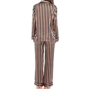 Vente en gros de pyjamas pour femmes en soie 100% de qualité supérieure, respirants et à séchage rapide, fabriqués au Pakistan - Product Image 3