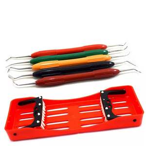Ensemble de spatules pour composites dentaires avec boîte de désinfection en acier inoxydable CE ISO Fabricant OEM Java Surgical JS-FI-007 - Product Image 1