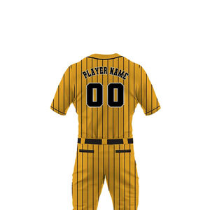 Conjunto de Uniforme de Béisbol de Diseño Personalizado 2025, Uniforme de Béisbol/Softbol de Alta Calidad para Hombre, Uniformes Deportivos de la Mejor Calidad - Product Image 5