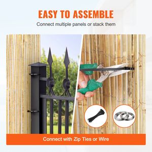 Pannello Decorativo in Bambù Naturale Ecologico, 90 cm di Altezza x 6 m di Lunghezza, per Privacy e Arredamento Casa - Product Image 5