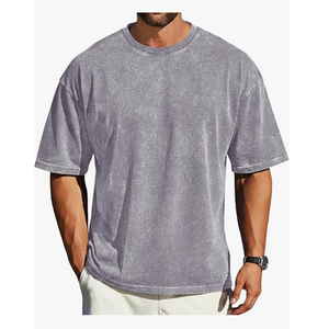 Camisetas Extra Grandes de Algodón 100% con Lavado Ácido, Estilo Vintage, Personalizadas para Hombre, Impresión DTG, Camisetas Gráficas de Moda Urbana de BD - Product Image 2