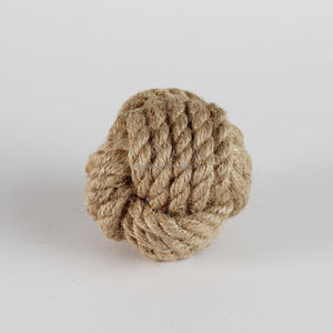 Designed For Throwing And Fetch Play, Hemp Ball Toys Help <b>Dogs</b> Release Energy, Reduce Stress And Support Healthy Chewing - Product Image 2