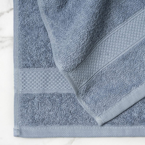 Ensemble de serviettes de bain, de visage et de toilette en coton jacquard 100% de haute qualité, confortables, séchage rapide, super absorbantes et douces - Product Image 3
