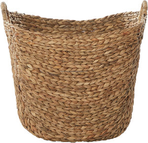 Wholesale Vietnamse Natural Water Hyacinth Seagrass Woven <b>Laundry</b> <b>Basket</b> Storage <b>Basket</b> - Product Image 5