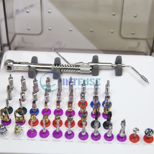 Kit Quirúrgico Completo para Implantes Dentales INTENSE, Set de 50 Piezas, Brocas de Titanio, Sistema de Trepanación, Mango de Trinquete Quirúrgico, Venta al por Mayor - Product Image 3