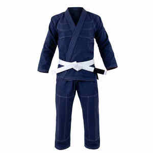 Conjunto de Uniforme de Karate para Entrenamiento de Alto Rendimiento, Construcción Duradera 100% Algodón, Transpirable, Cómodo, Movimiento Flexible, Soporte para Unisex - Product Image 1