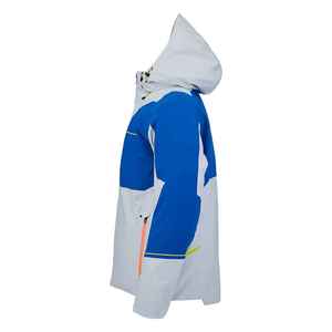 Veste de ski pour homme de haute qualité, coupe-vent, design personnalisé, séchage rapide, respirante, col montant, logo sur le devant, grande taille, hiver - Product Image 5