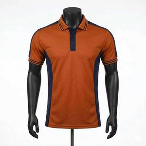 เสื้อโปโลผู้ชายแขนสั้นผ้าถักปิเก้ 100% ผ้าฝ้าย ปักลายตามสั่ง เสื้อรักบี้สุดหรู - Product Image 1