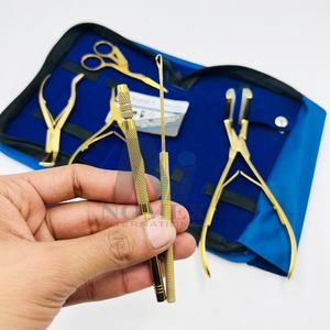 Kit de alicates para extensiones de cabello chapados en oro con logotipo personalizado, otras herramientas de estilismo para el cuidado del cabello de los estudiantes - Product Image 6