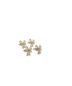 Anneau de serviette en métal au style exclusif, conçu pour la décoration de maison de luxe, avec un aspect poli et un corps en métal massif - Product Image 1