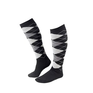 2026 Arrival Custom Design Logo Knee High Fashion Cotton Printing Horse Riding Equestrian <b>Socks</b> for Men and Women - Product Image 4