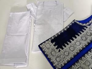 <b>Men</b> Afghan Traditional <b>Waistcoat</b> Golden <b>Beige</b> Sand Color With Heavy Silver Coin Detailing Mirror Work Hand Stitched Tribal Kuchi - Product Image 4