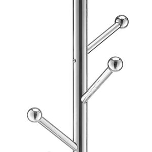 Appendiabiti da terra con base in marmo e 8 ganci, stabile, per ingresso, camera da letto, corridoio - Product Image 3