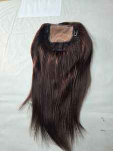 Topper 4x4 pour femme en cheveux indiens Remy, Perruque Topper, Yaki, Jerry Curl, Body Wave, Dreadlocs, Deep Wave, Taz Hair, Extension de cheveux BD Hair - Product Image 2