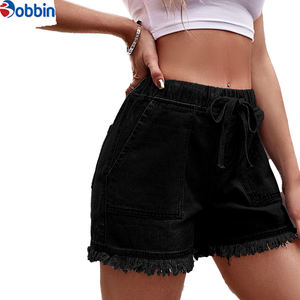 Salopette en jean d'été personnalisée confortable pour femme, taille mi-haute, style vintage, sexy, hip-hop, écologique, respirante, taille élastique - Product Image 3