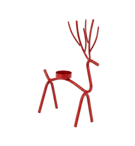 <b>Top</b> Selling Minimalist Deer Candle Holder Modern Black Metal Scandinavian Artistic Candle Stick Holder Customized Size - Product Image 5