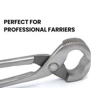 Demand Equine Care 14 Horseshoe <b>Puller</b> 3-in-1 Handheld Farrier Pull Hoof Spreader Nail Cutter Oil-Tempered Chrome Vanadium Steel - Product Image 3