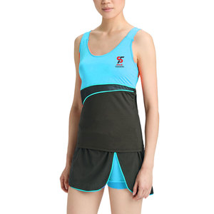 Robe de sport Solid Trader Prime avec design sans couture pour un jeu sur le court sans frottement, uniforme de tennis pour femmes - Product Image 1
