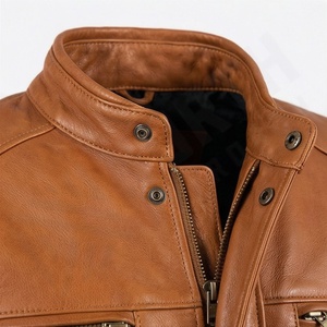 Veste de moto en cuir véritable pour homme de qualité supérieure, nouvelle arrivée, vestes de moto d'hiver, protections amovibles, personnalisables - Product Image 4