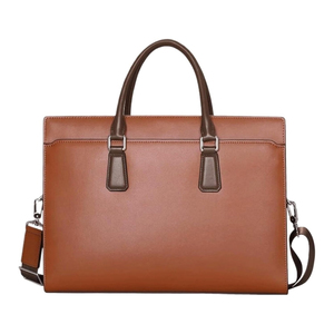 Best Sale <b>Cheap</b> Price Custom Color And Size Leather Laptop Bags Solid Material Lightweight Leather Laptop Bags - Product Image 1