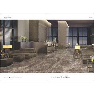 Azulejo decorativo de porcelana pulida de 800x2400mm de cuarzo de gran tamaño de Taiwán, baño español Glamour - Product Image 4