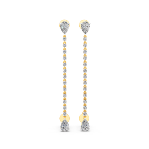 Pendientes de Oro Sólido de 10K, 14K, 9K y 18K con Diamante de Laboratorio de 2.7 Quilates, Certificado IGI, RJC, ODM, OEM, Fabricante de Joyería Fina Ética EA502323 - Product Image 3