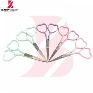 Tijeras de Bordado Duraderas y Ligeras, Totalmente Personalizadas, Servicio OEM ODM, Tijeras con Forma de Corazón, Tijeras con Mango de Corazón de Lujo - Product Image 3