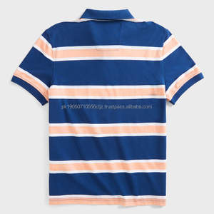 เสื้อกอล์ฟคุณภาพสูงสำหรับผู้ชาย สไตล์ลำลอง ผ้าฝ้าย 100% ระบายอากาศได้ดี แห้งเร็ว รับสกรีนโลโก้และออกแบบเอง - Product Image 2