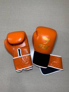 Gants de boxe de qualité supérieure en cuir de vachette véritable, confortables et imprimés, prix de gros RTS, AI-BG-06 - Product Image 1