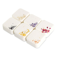 Coffret Cadeau de Fêtes Marque Blanche : Bombes de Bain Naturelles pour Soins Personnels, Relaxation Spa, Sels Effervescents, Forme Personnalisable, Durée de Vie 3 Ans