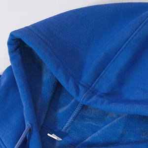 Nouveau design, best-seller : sweats à capuche pour hommes avec impression en relief, 100 % coton, couleur unie, hiver, faible MOQ, vente en gros, haute qualité, personnalisable - Product Image 2