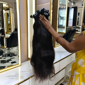 Calidad Remy Raw Hair Weaving.2026 Venta caliente Virgen India Remy Textura natural Color natural Pure Remy Human Hair Weaving. - Product Image 5