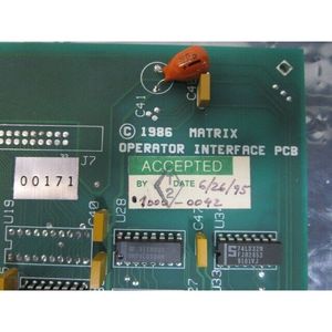 แผงวงจร PCB อินเทอร์เฟซผู้ควบคุม Matrix 1000-0042 - อุปกรณ์และอะไหล่เซมิคอนดักเตอร์ระดับโลกที่เชื่อถือได้ - Product Image 1