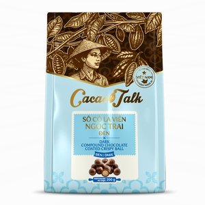 Bolas de Chocolate Negro Profesional con Cobertura Crujiente de Cacao 1KG para Decoración de Pasteles, Repostería Comercial y Alimentos HALAL - Product Image 1