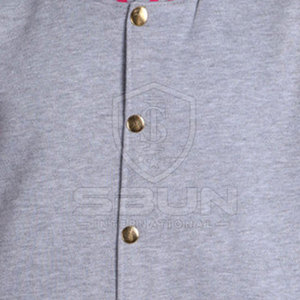 Hot Sale Custom Made Varsity <b>Jacket</b> New Trendy Fashion 2026 Winter Top Selling Gray and <b>Red</b> Color New Design Men's <b>Jackets</b> - Product Image 6