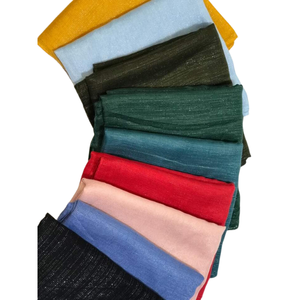 Hiyab Musulmán Liso para Mujer, Tela Suave y Ligera, Pañuelo Islámico, Fabricante Mayorista - Product Image 1