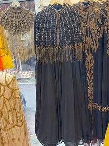 Modest High Fashion Evening Abaya Kaftan Hand Beads <b>Sequins</b> Embroidery <b>Plus</b> <b>Size</b> Floor Length Georgette Polyester Slim Adults - Product Image 5